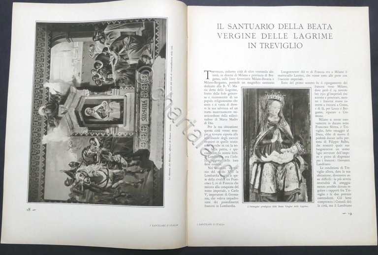 Rivista - I Santuari d'Italia - Anno V N. 2 …