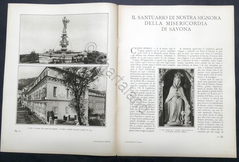 Rivista - I Santuari d'Italia - Anno V N. 3 …