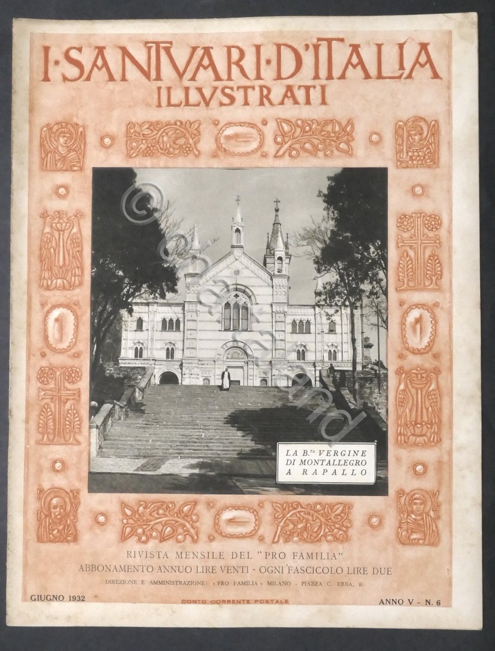 Rivista - I Santuari d'Italia - Anno V N. 6 …