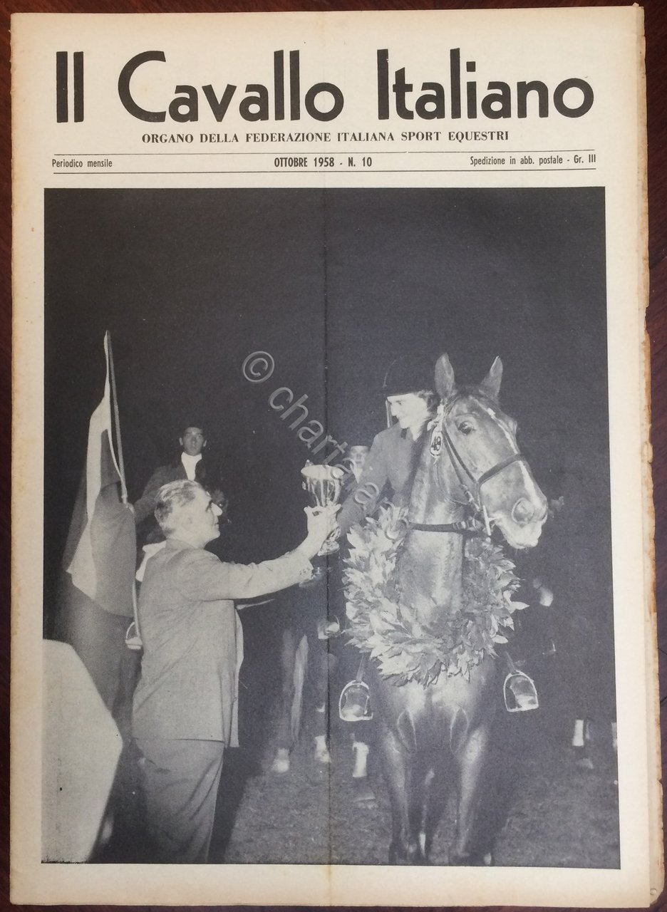 Rivista - Il Cavallo Italiano - N. 10 - Ottobre …