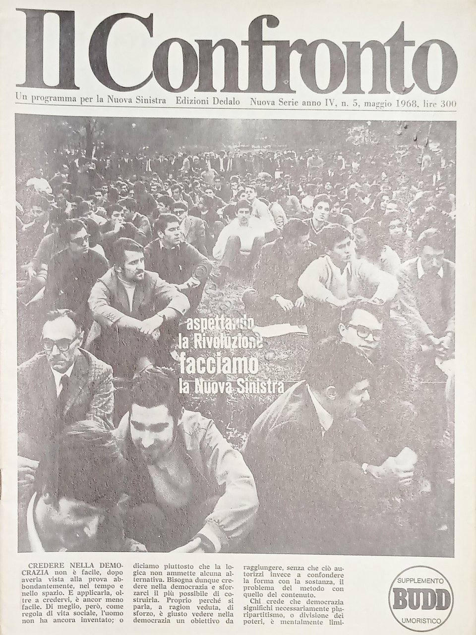 Rivista - Il Confronto N. 5 - Un programma per …