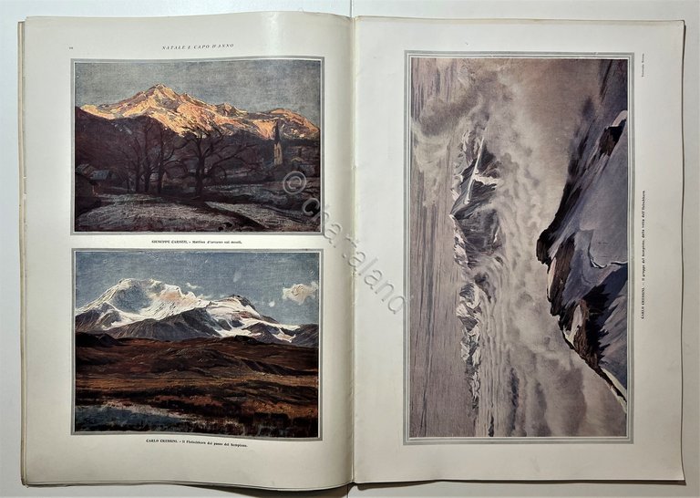 Rivista - L'Illustrazione Italiana - Natale e Capodanno 1912 Le …