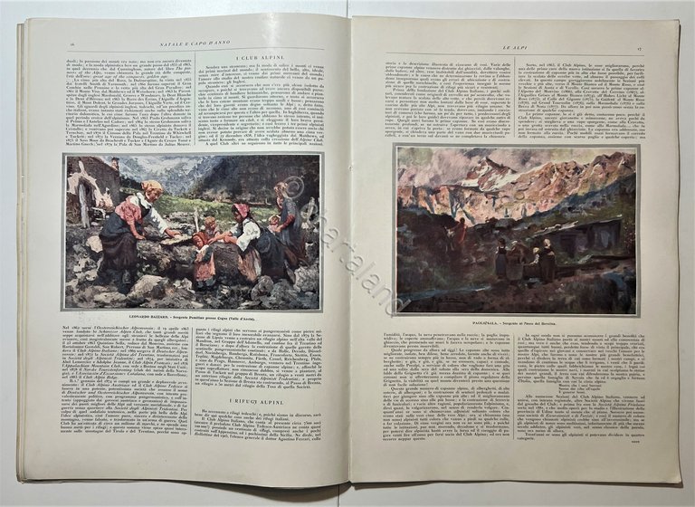 Rivista - L'Illustrazione Italiana - Natale e Capodanno 1912 Le …