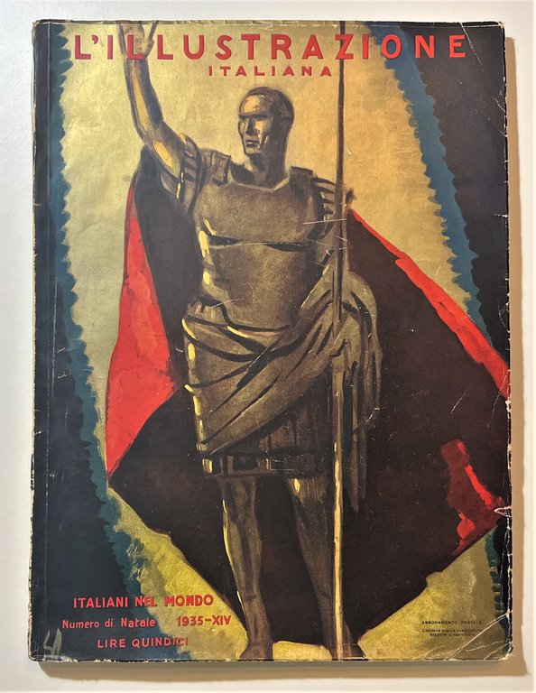 Rivista - L'Illustrazione Italiana - Numero di Natale 1935 - Italiani nel Mondo