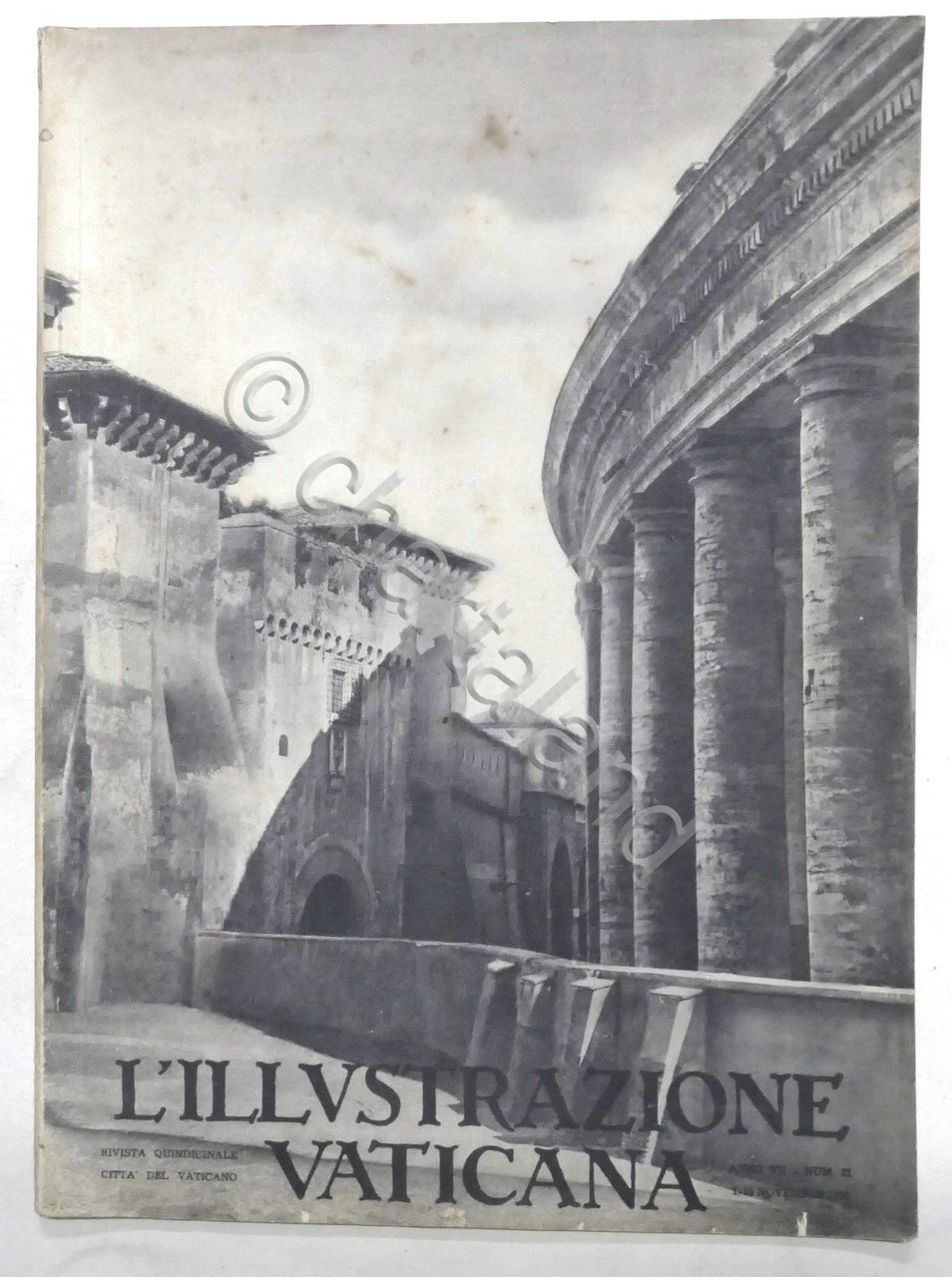 Rivista - L'Illustrazione Vaticana - Anno VII - N. 21 …