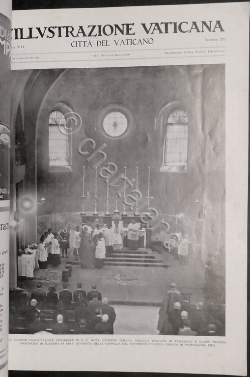 Rivista - L'Illustrazione Vaticana - Anno VII - N. 21 …