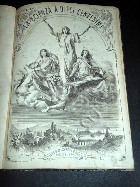 Rivista - La Scienza a dieci centesimi - annata completa …