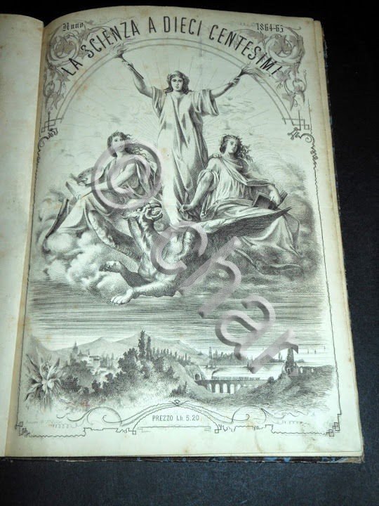 Rivista - La Scienza a dieci centesimi - annata completa …