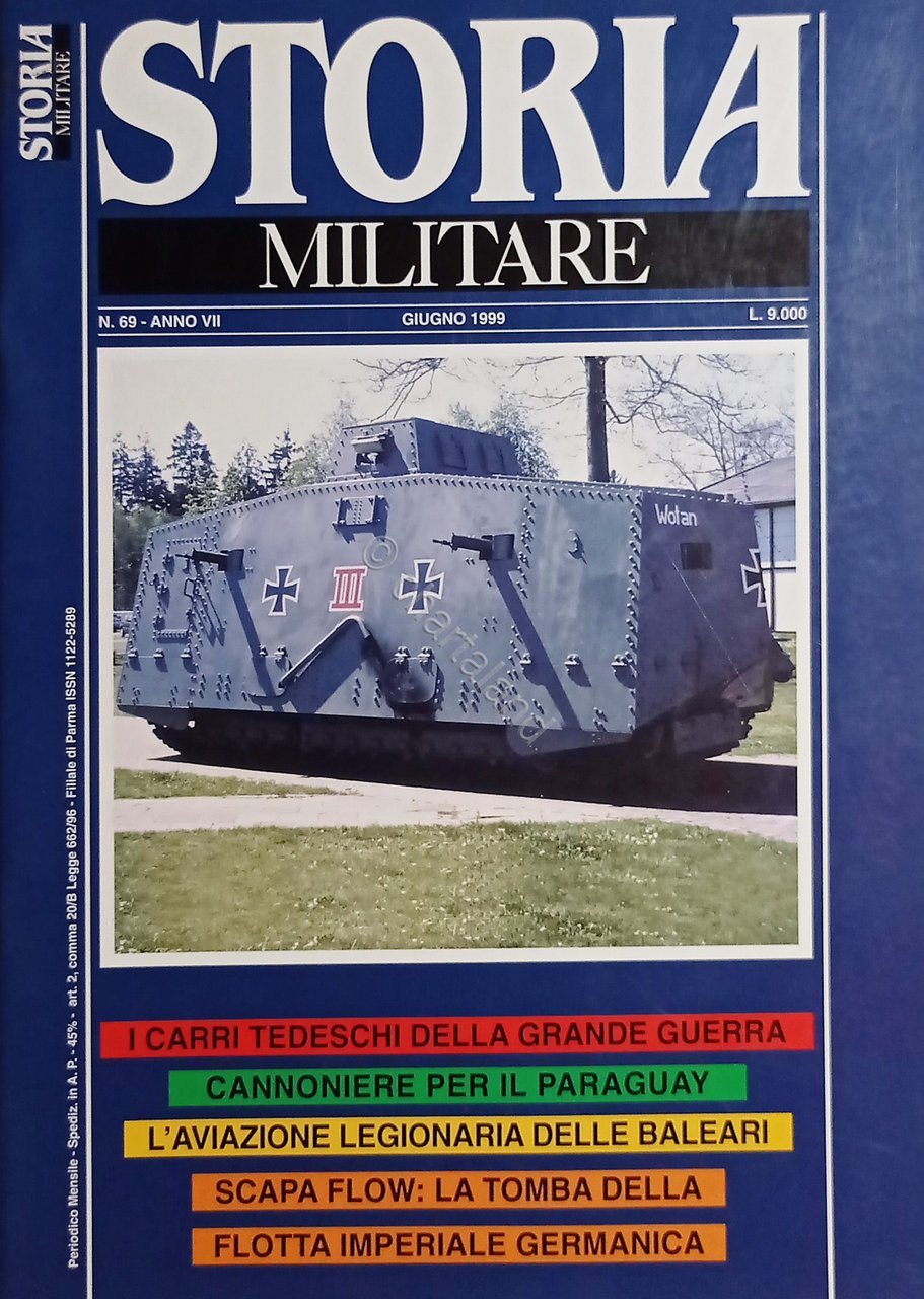 Rivista - Storia Militare N. 69 - 1999 I Carri … | Immagine principale