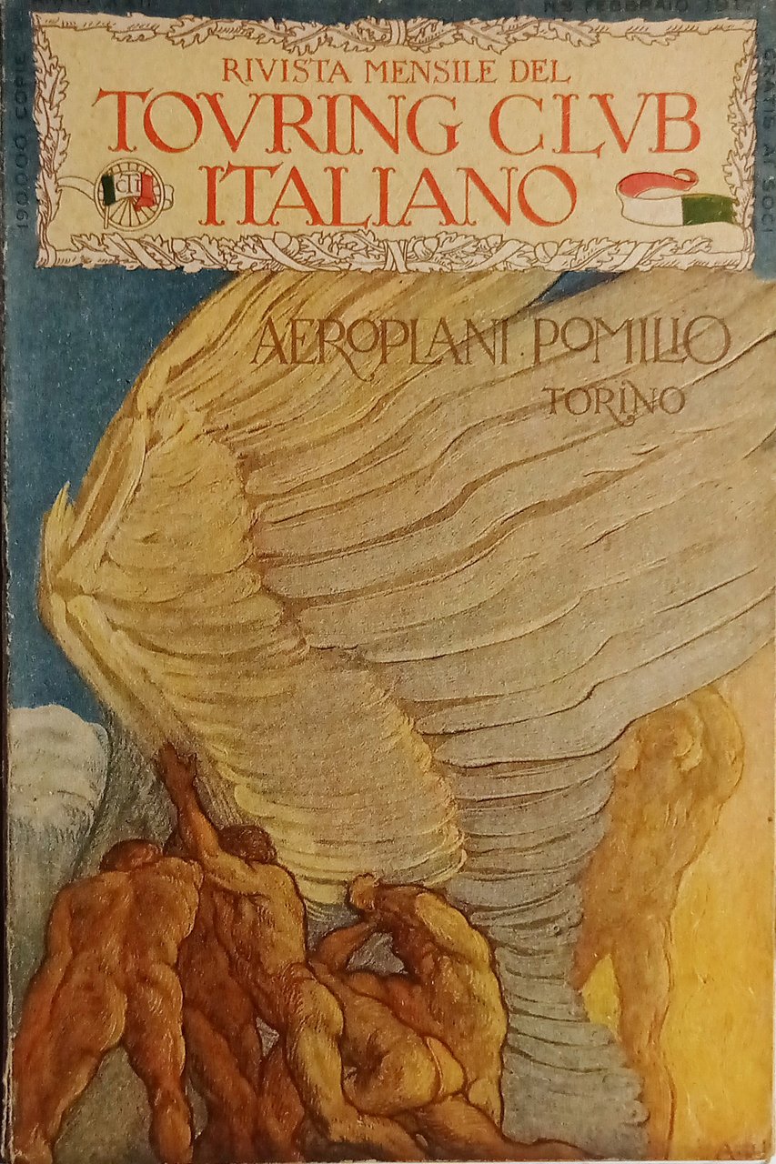 Rivista - Touring Club Italiano N. 2 - 1917 Pubblicità …