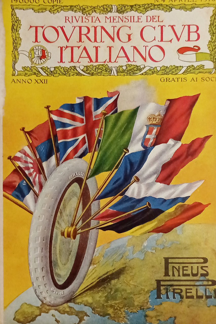 Rivista - Touring Club Italiano N. 4 - 1916 - …