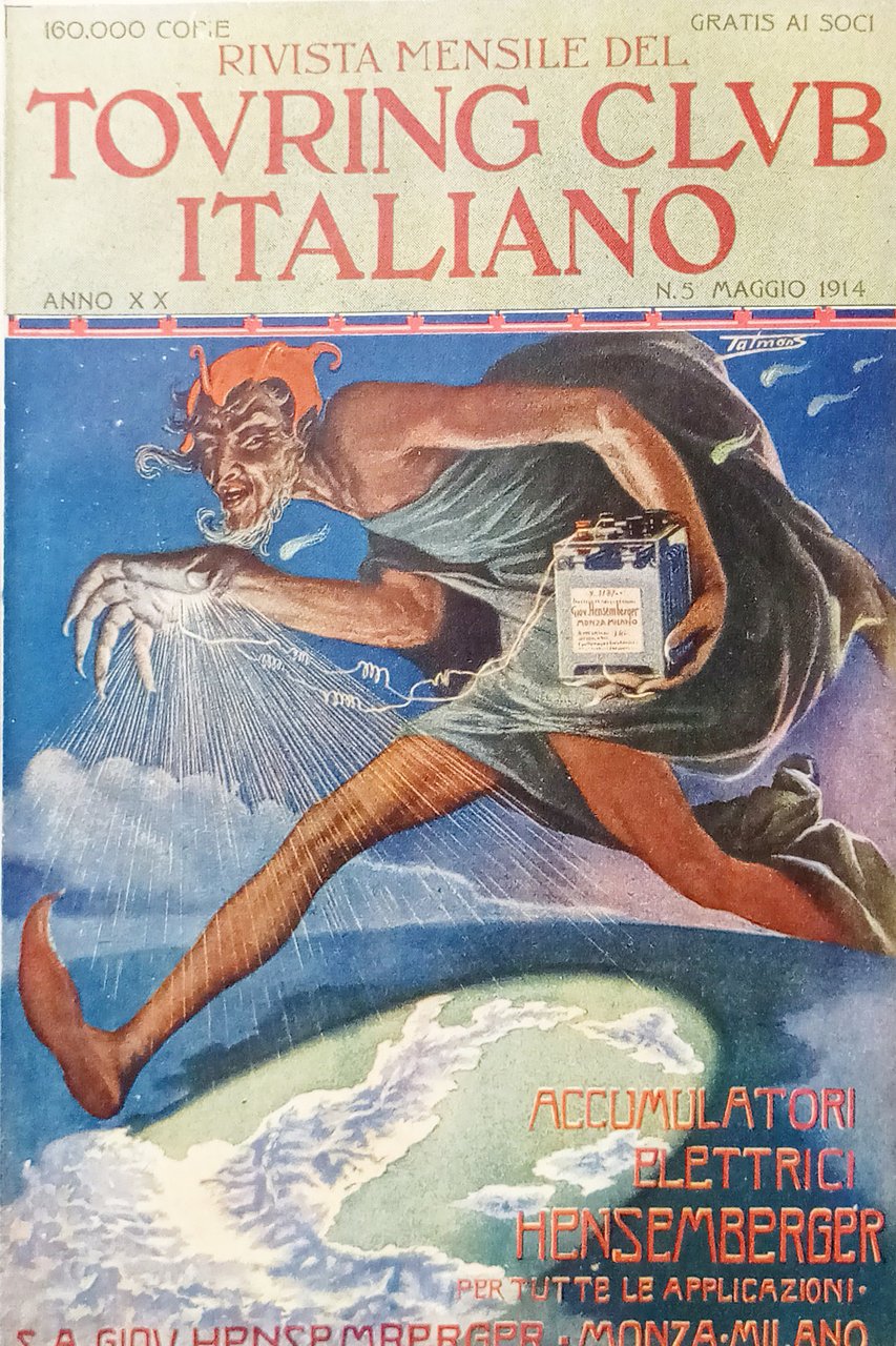 Rivista - Touring Club Italiano N. 5 - 1914 Pubblicità … | Immagine principale