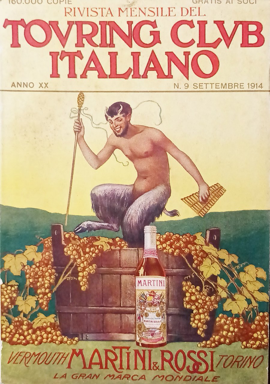 Rivista - Touring Club Italiano N. 9 - 1914 Pubblicità … | Immagine principale