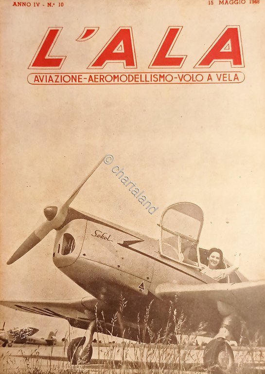 Rivista Aeromodellismo Aviazione Volo a Vela - L'Ala N. 10 …