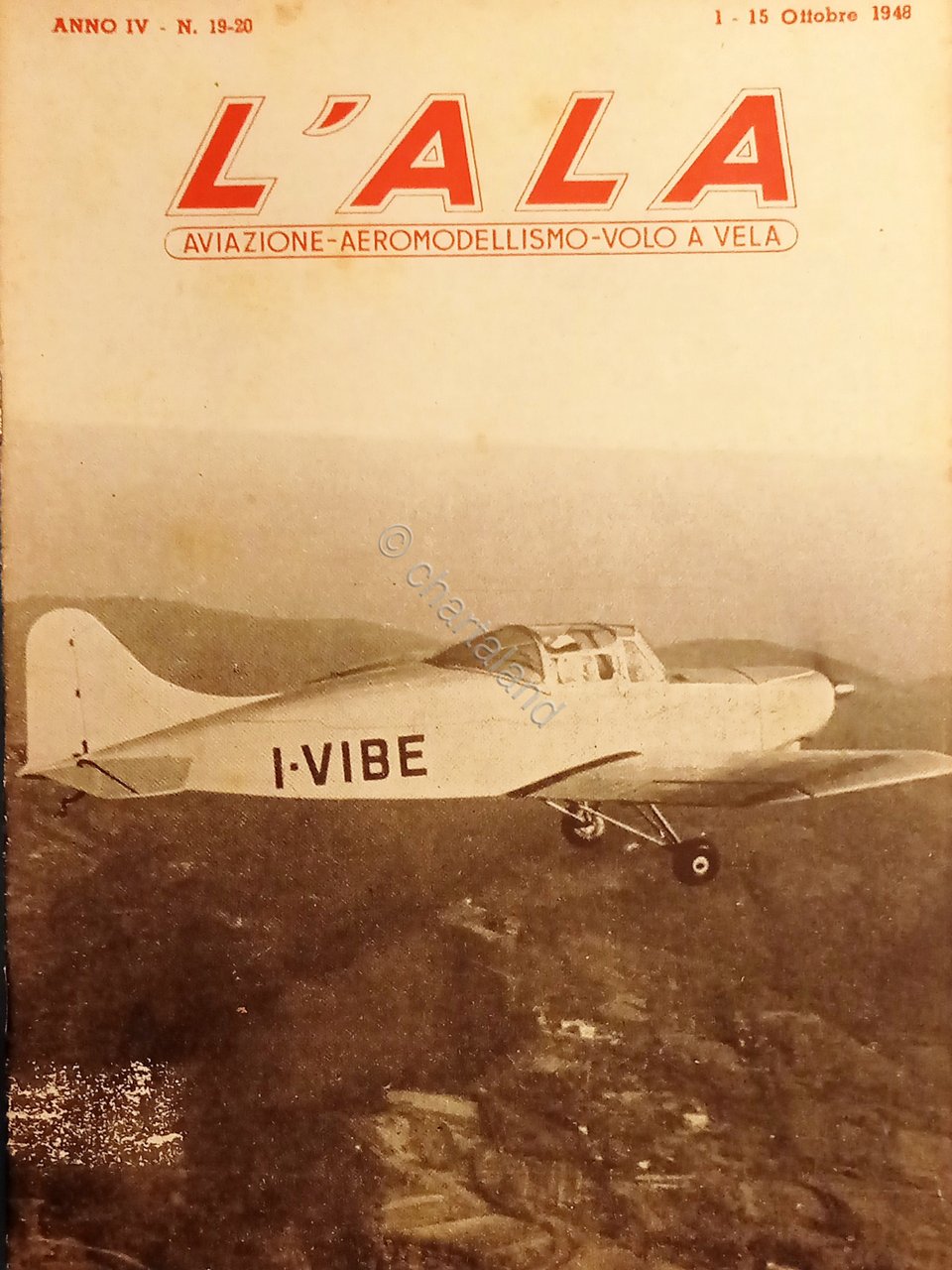 Rivista Aeromodellismo Aviazione Volo a Vela - L'Ala N. 19-20 …
