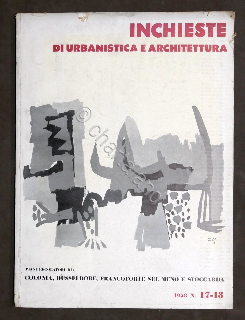 Rivista Architettura urbanistica Inchieste - Piani regolatori - n. 17/18 …
