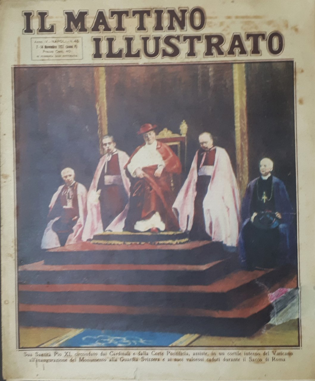 Rivista Attualità - Il Mattino Illustrato N. 45 - Sua …