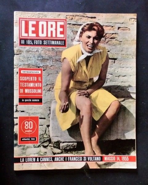 Rivista Attualità Le Ore 14 maggio 1955 n° III 105 … | Immagine principale
