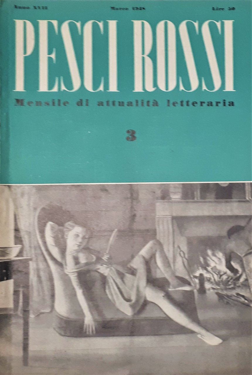 Rivista Attualità Letteraria - Pesci Rossi N. 3 - 1948