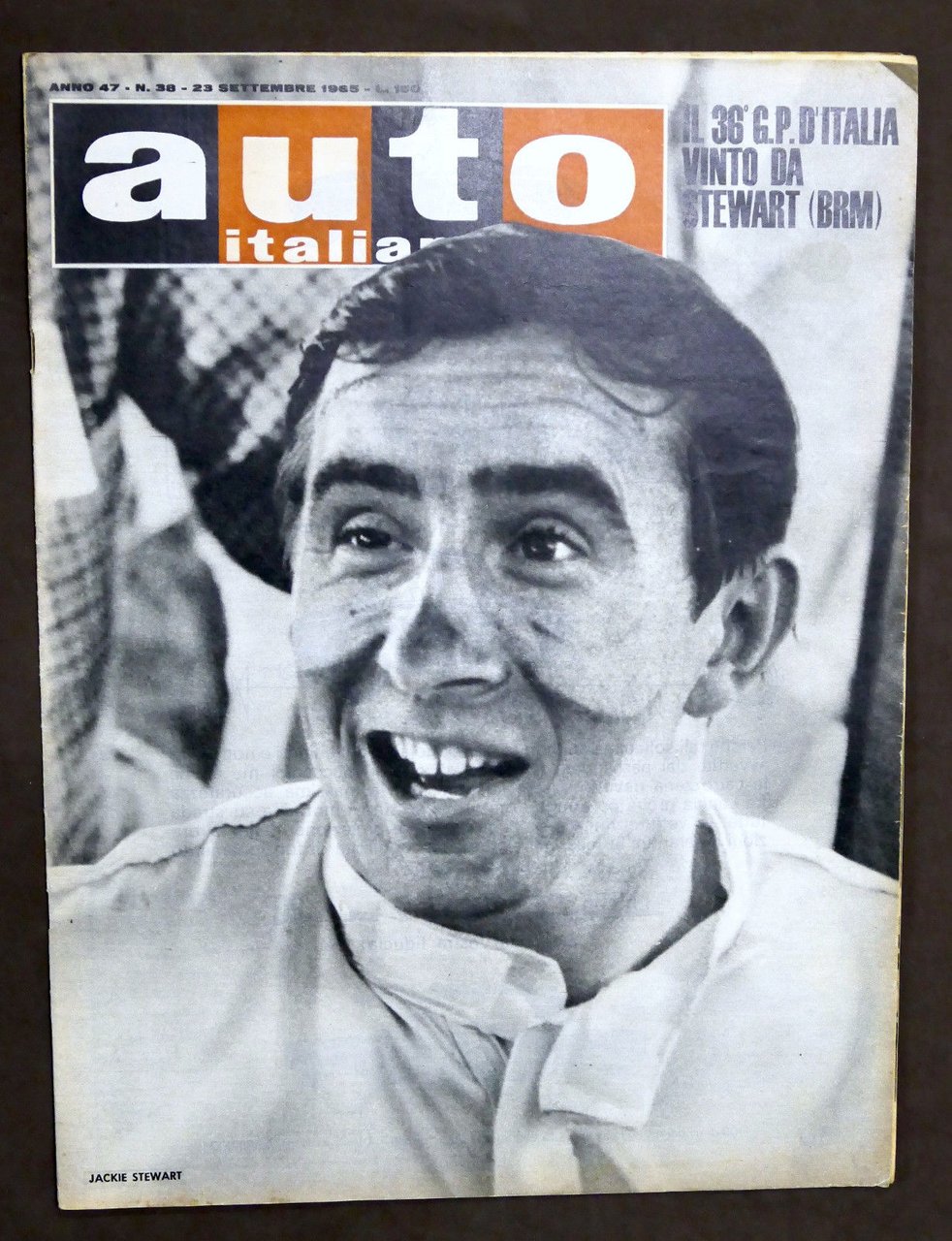 Rivista Automobilismo - Auto Italiana N° 38 - 1965 - … | Immagine principale