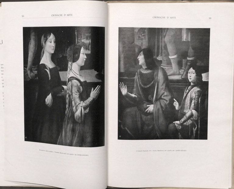 Rivista bimestrale Cronache d'Arte - Anno I - 1924 Fascicoli …