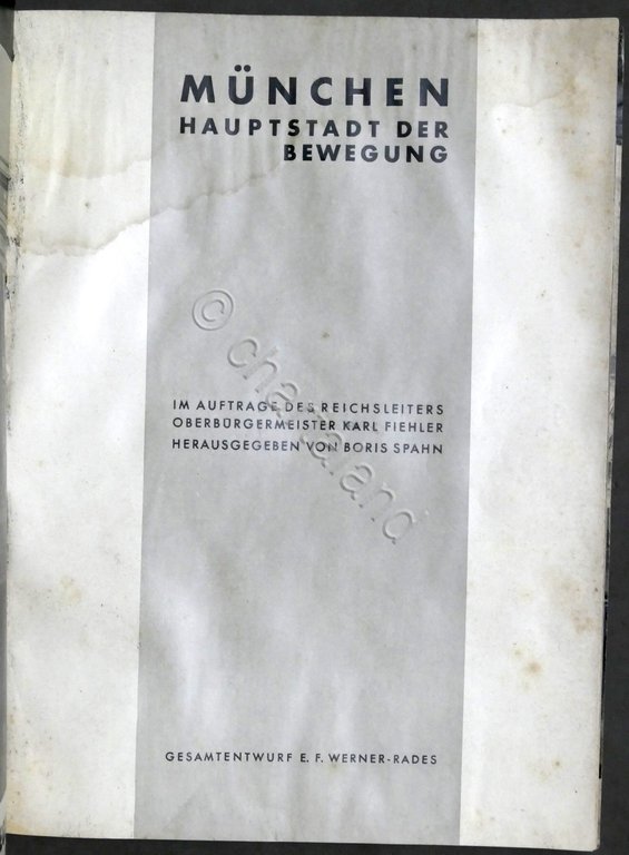 Rivista / Brochure - Monaco, capitale del movimento - Dedica …