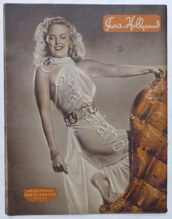 Rivista Cinema - Paris-Hollywood N. 24 - 1950 ca. Jane …
