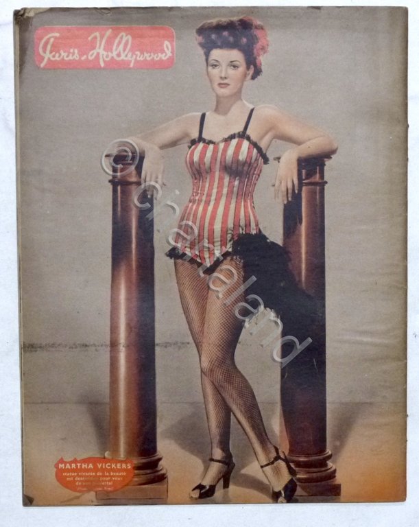 Rivista Cinema - Paris-Hollywood N. 27 - 1950 ca. Lila …
