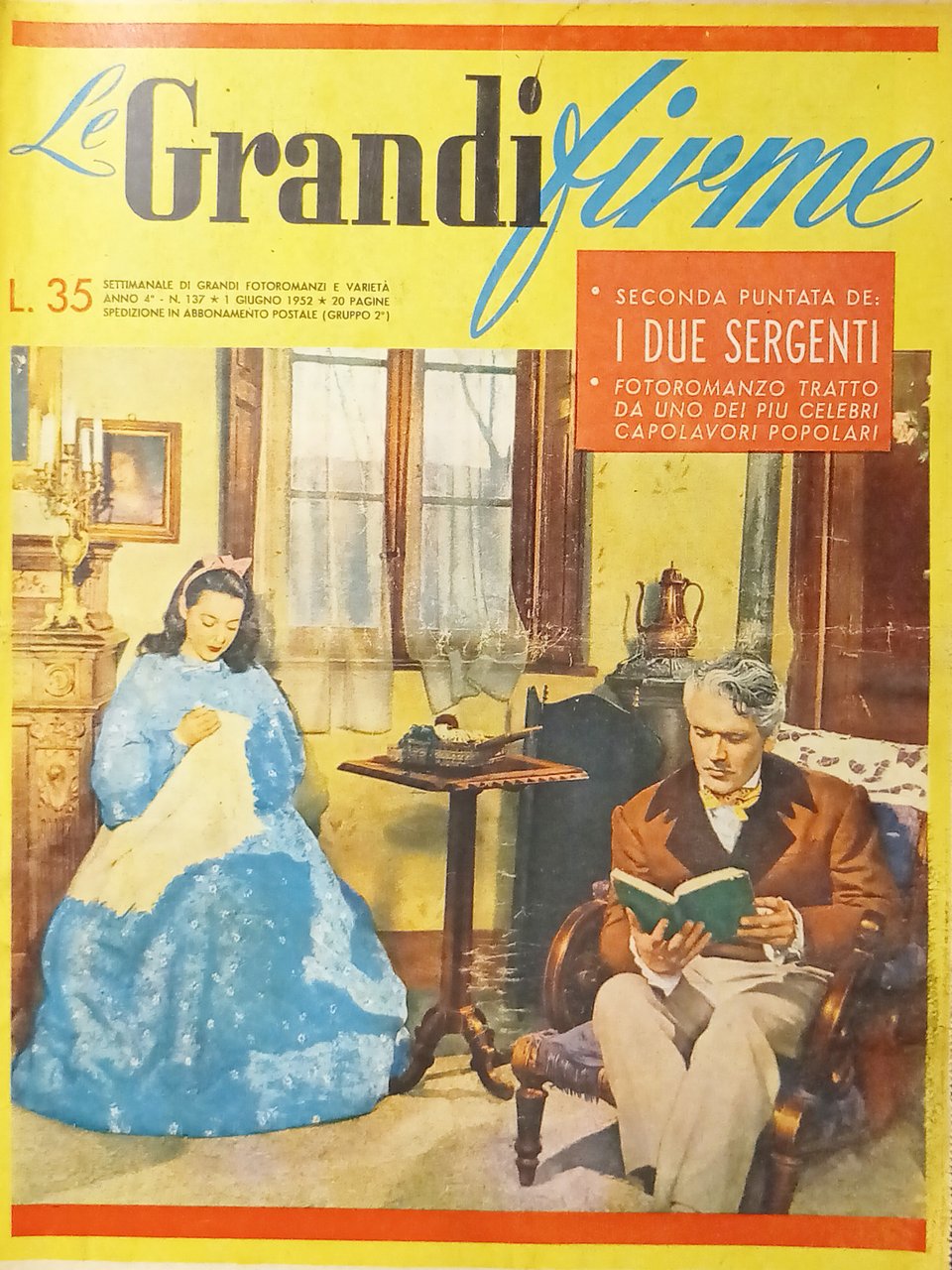 Rivista Fotoromanzi e Varietà - Le Grandi Firme N. 137 …