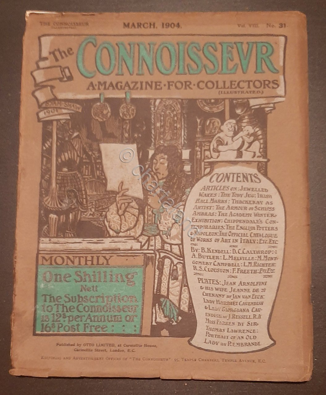 Rivista Collezionismo The Connoisseur - Magazine for Collectors - Marzo …
