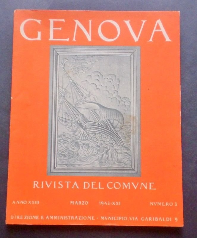 Rivista del Comune - Genova - Anno XXIII - N° … | Immagine principale