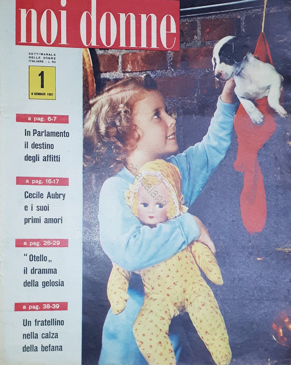 Rivista delle Donne Italiane - Noi donne N. 1 - …