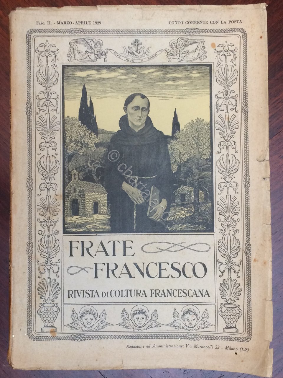 Rivista di coltura francescana - Frate Francesco - Anno II …