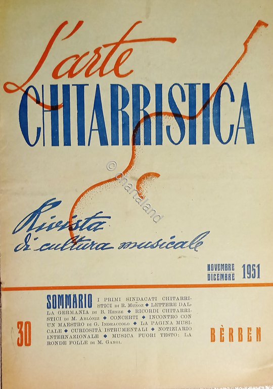 Rivista di Cultura Musicale - L'Arte Chitarristica N. 30 - … | Immagine Gallery 2