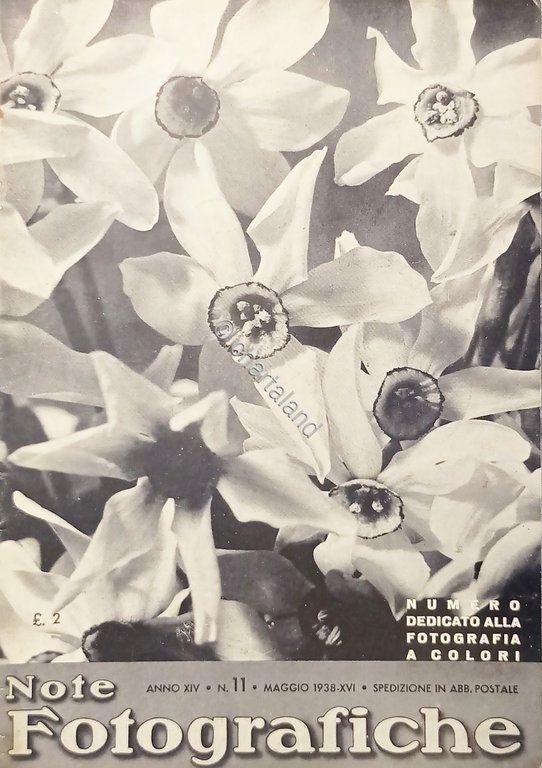 Rivista di Fotografia e Cinematografia Agfa - Note Fotografiche N. …