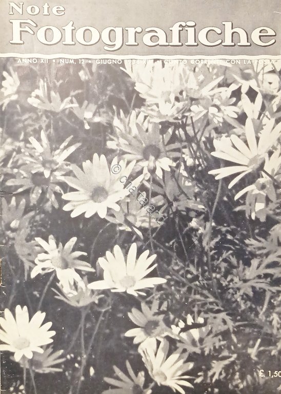 Rivista di Fotografia e Cinematografia Agfa - Note Fotografiche N. …