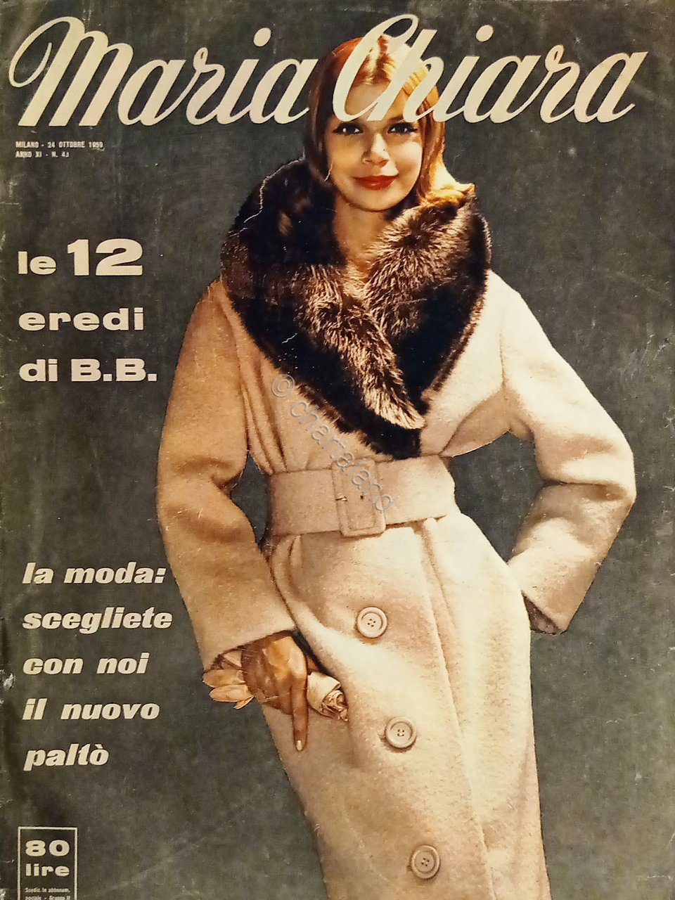 Rivista di Moda - Maria Chiara N. 43 - 1959