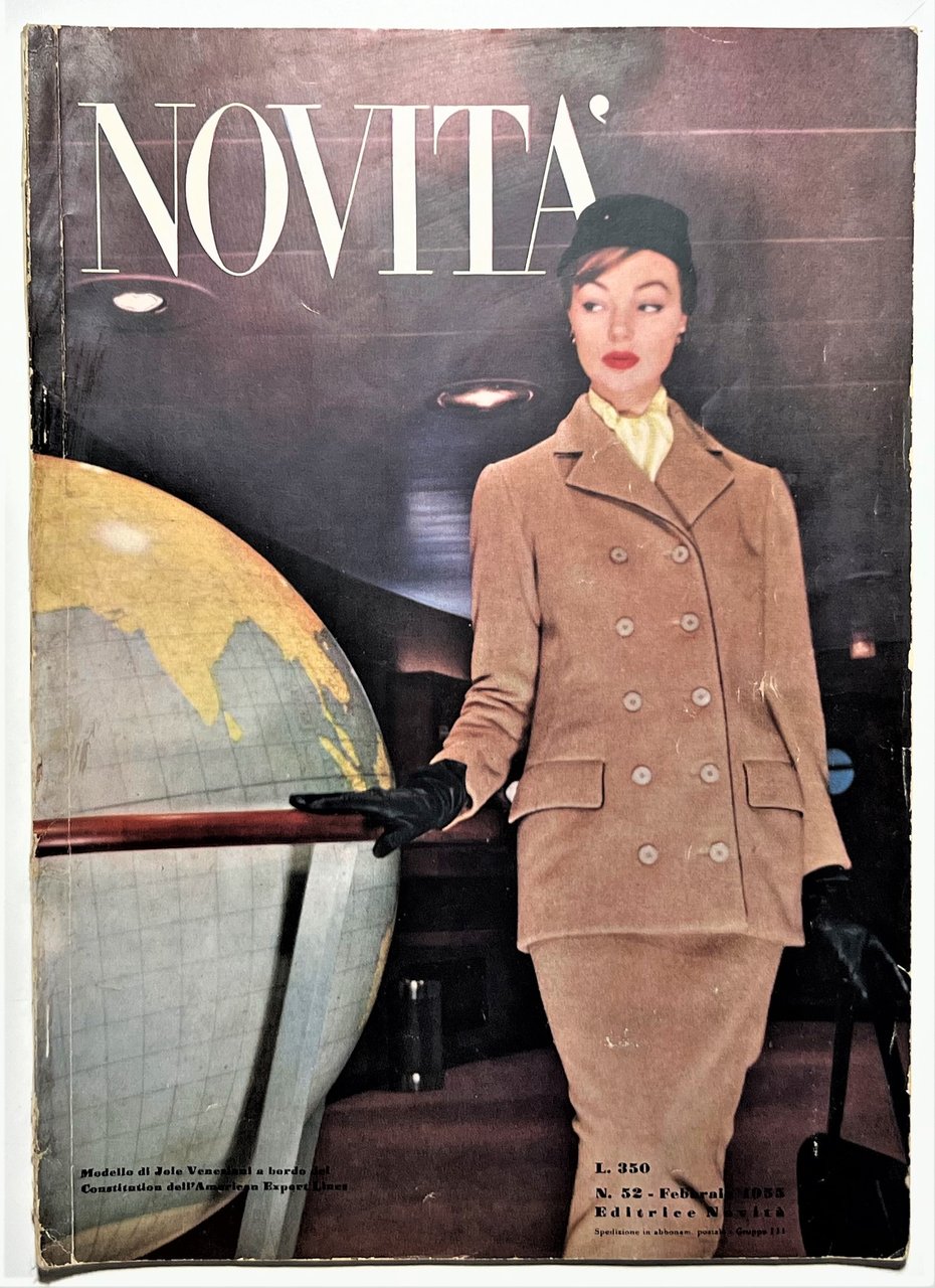 Rivista di Moda - Novità N. 52 - Febbraio 1955 …