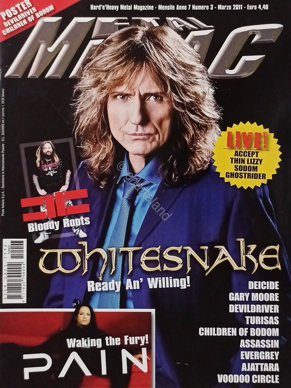 Rivista di Musica - Metal Maniac N. 3 - 2011 …