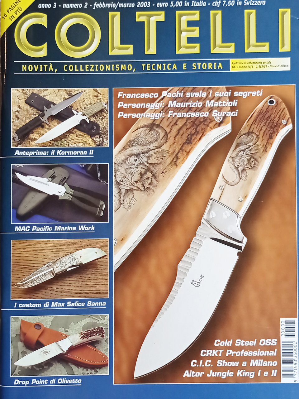 Rivista di Novità Collezionismo, Tecnica e Storia - Coltelli N. … | Immagine principale