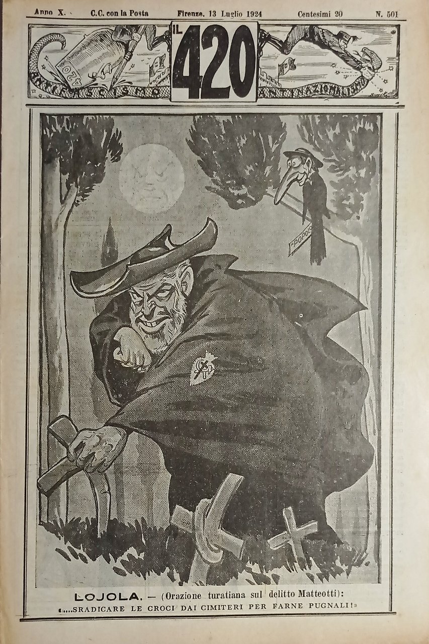 Rivista di Satirica Umoristica - IL 420 - Anno X …