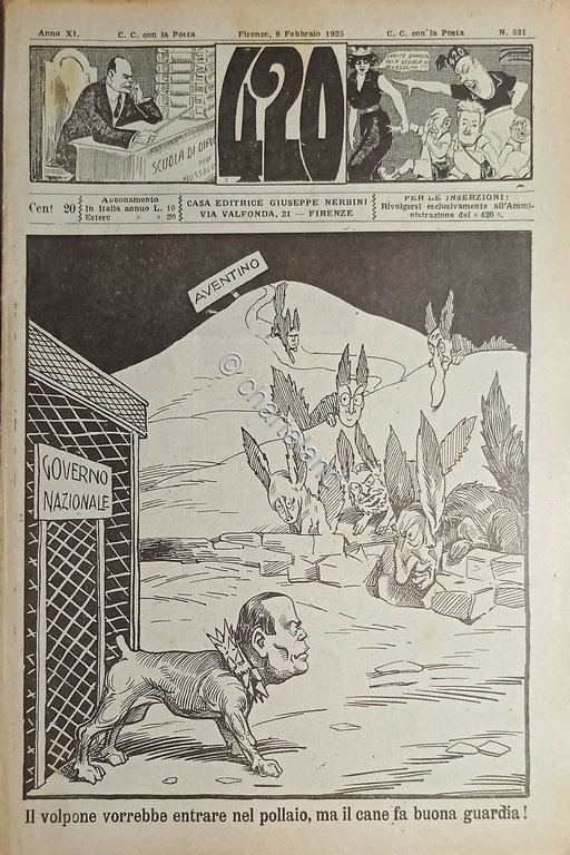 Rivista di Satirica Umoristica - IL 420 - Anno XI …