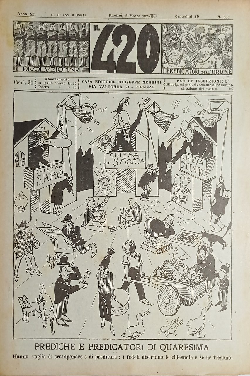 Rivista di Satirica Umoristica - IL 420 - Anno XI …