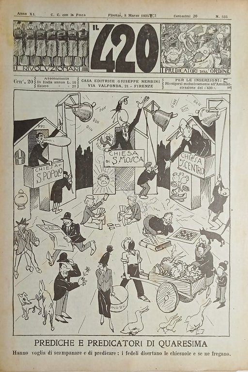 Rivista di Satirica Umoristica - IL 420 - Anno XI …