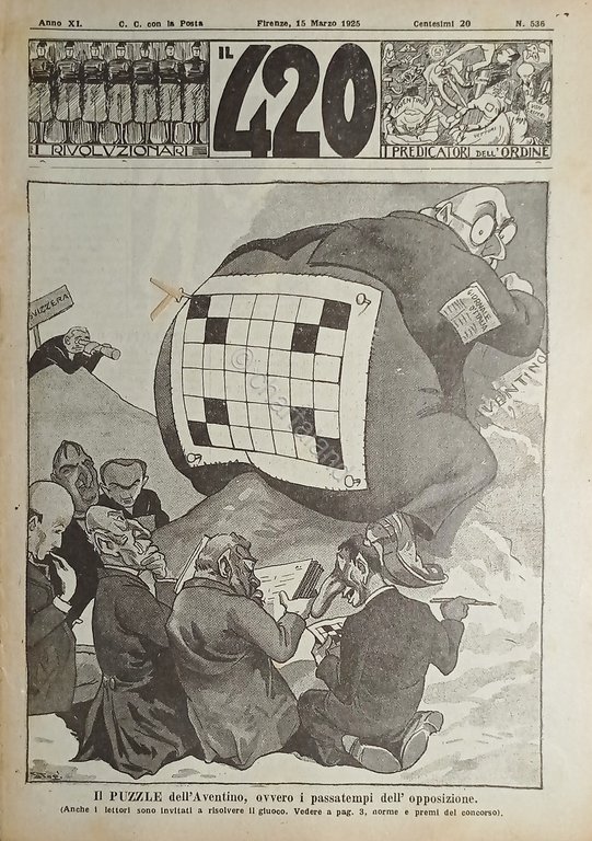 Rivista di Satirica Umoristica - IL 420 - Anno XI …