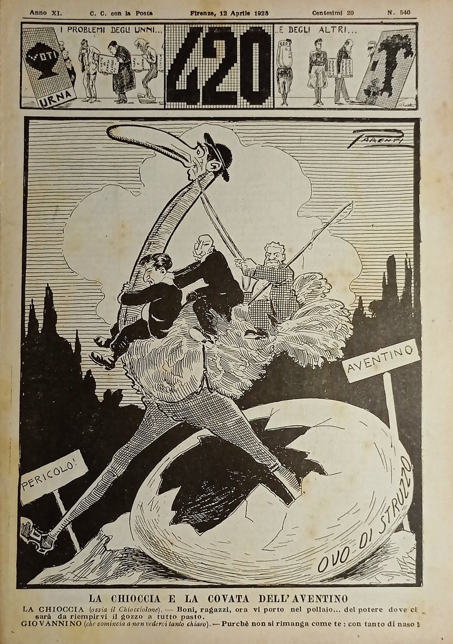 Rivista di Satirica Umoristica - IL 420 - Anno XI …