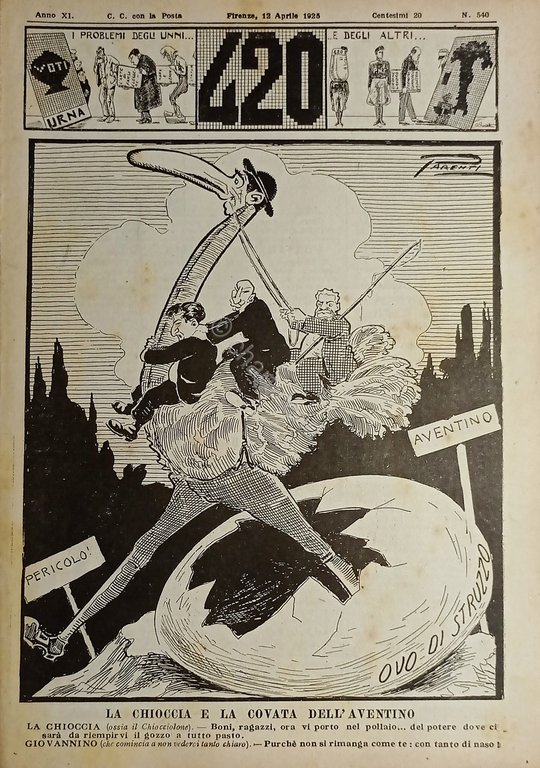 Rivista di Satirica Umoristica - IL 420 - Anno XI …