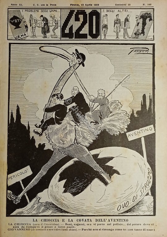 Rivista di Satirica Umoristica - IL 420 - Anno XI …