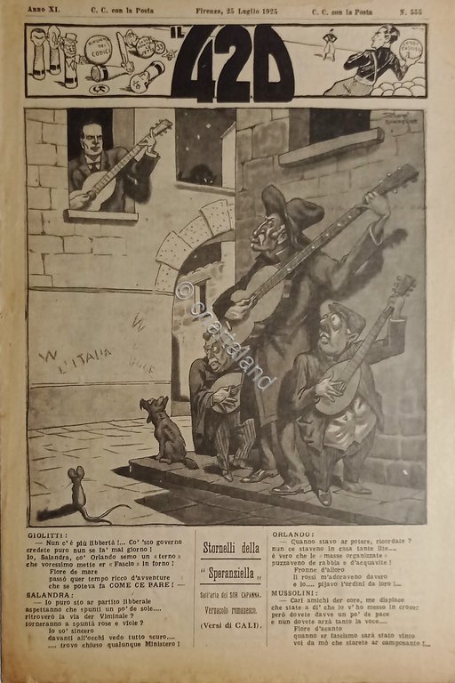 Rivista di Satirica Umoristica - IL 420 - Anno XI …