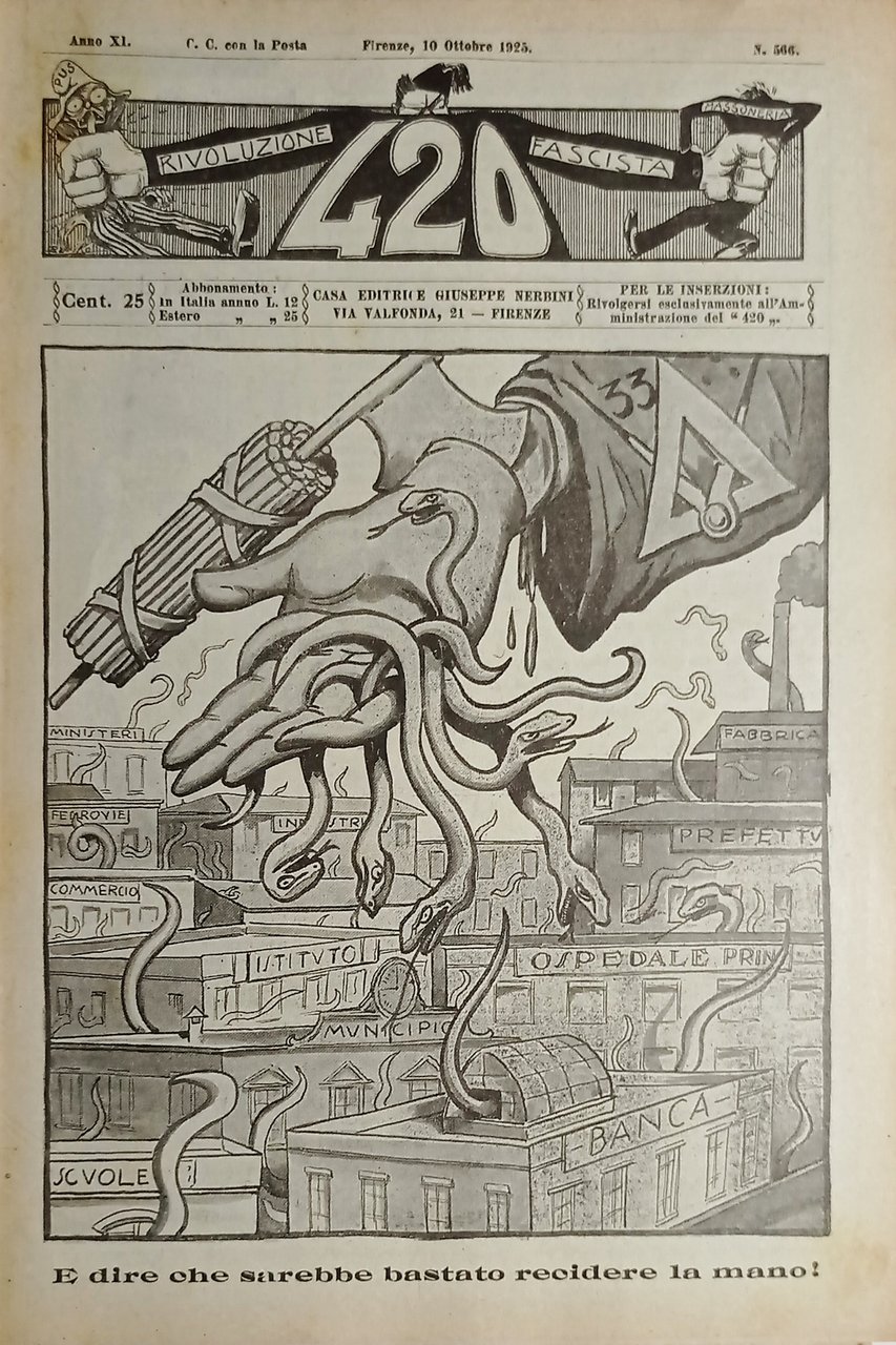 Rivista di Satirica Umoristica - IL 420 - Anno XI …